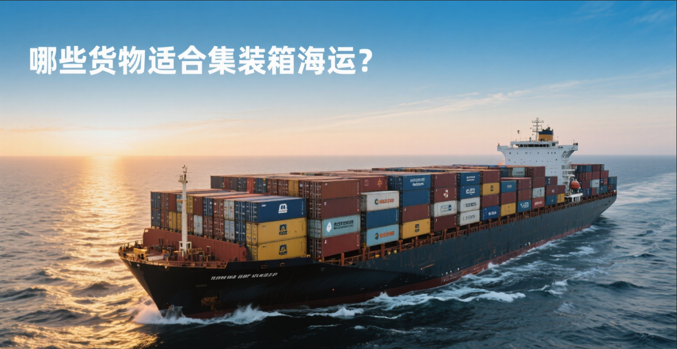 哪些货物适合集装箱海运？？？