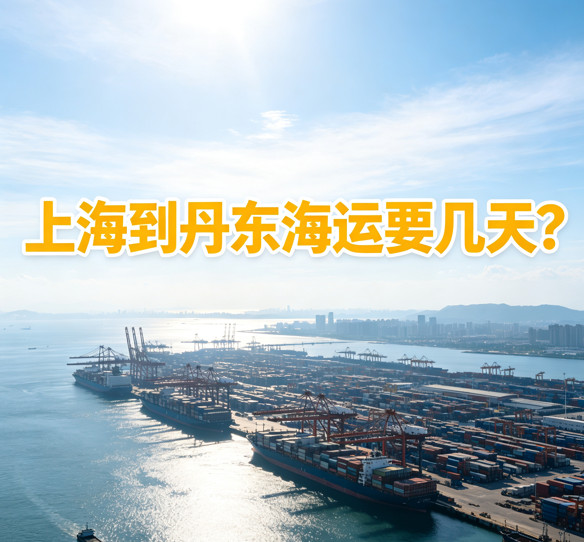 上海到丹东海运要几天？？？？